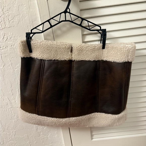 Lovers and Friends Luanne Mini Skirt in Walnut - Picture 7 of 7